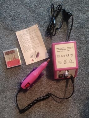 Electric Nail Drill Machine - Pink